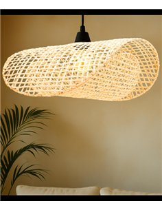 Lámpara colgante Storm - IDP Lampshades - Lámpara decorativa de mimbre