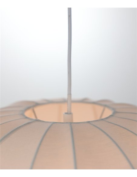 Lámpara colgante Chiquita - IDP Lampshades - Diseño redondo blanco