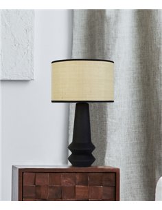 Lámpara de mesa Baka - IDP Lampshades - Diseño moderno de cerámica
