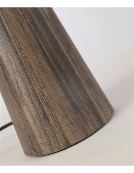 Lámpara de mesa Rodrigo - IDP Lampshades - Diseño de lino y madera