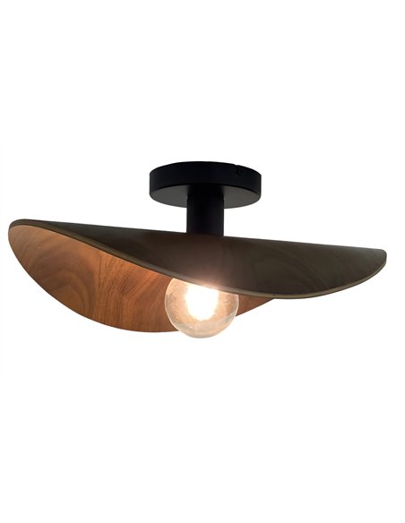 Plafón de techo Makala – IDP Lampshades – Lámpara elegante de madera
