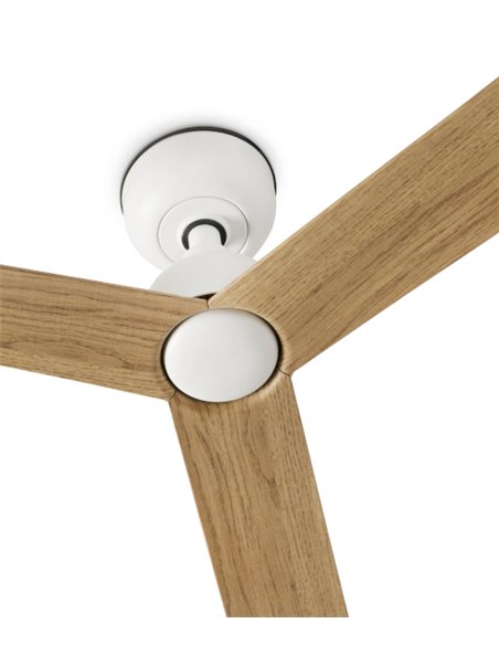 Ventilador de techo sin luz Marine - Faro - Ventilador de exterior ultrasilencioso con palas ABS