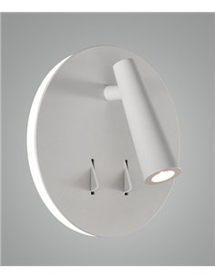 Aplique de pared Panau - ACB - Lámpara de lectura, orientable 