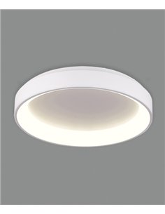rev-Plafón de Techo Grace - ACB - Plafón redondo LED regulable, color blanco o negro, disponible en 3 tamaños 2