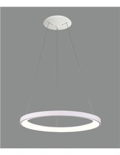 Lámpara Colgante de Techo Grace - ACB - LED, forma cilíndrica, blanca 2