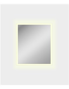 rev-Espejo iluminado para baño Amanzi - ACB - Disponible en 3 tamaños, LED 3000K 2