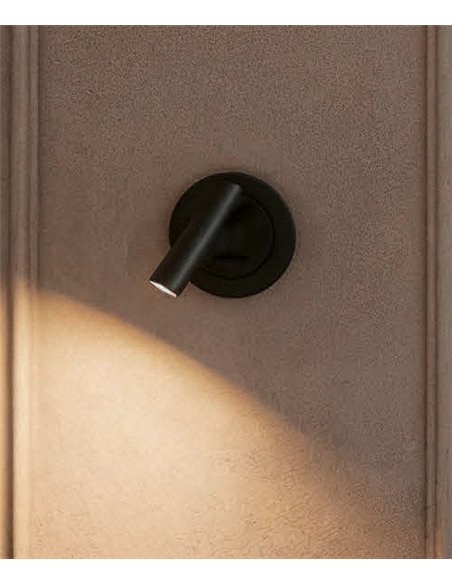 Aplique empotrable Atria - ACB - Aplique LED orientable de lectura con interruptor
