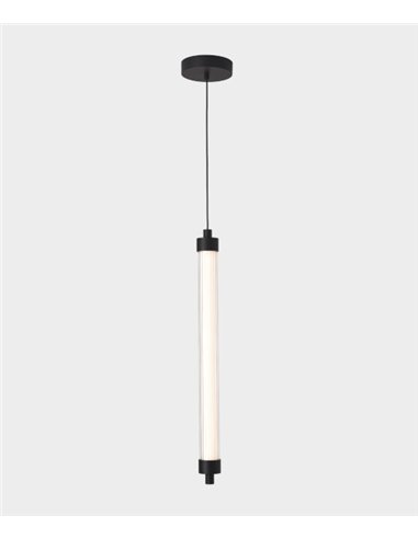 Lámpara colgante Lineo - ACB - Colgante LED tubular minimalista