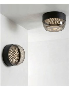 Lámpara de techo/pared Pixel Standard - ACB - Lámpara LED decorativa de cristal, apta para exterior