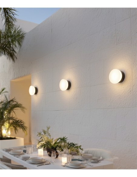 Lámpara de techo/pared Trap - ACB - Lámpara decorativa LED para exterior