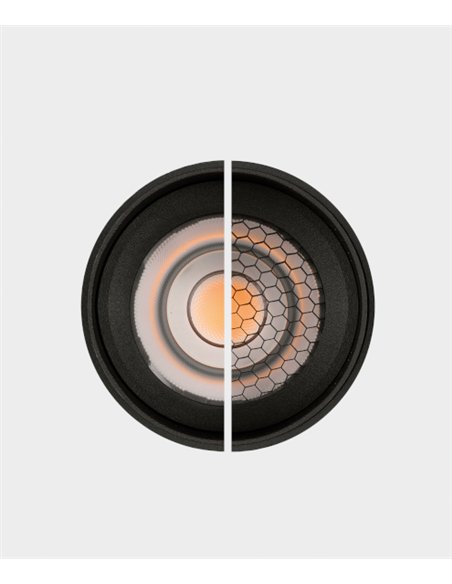 Plafón de techo Lux - ACB - Foco de techo cilíndrico LED 
