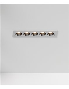 Empotrable de techo multipunto Invisible - ACB - Foco LED rectangular de techo