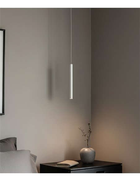 Lámpara colgante Pipe Slim - ACB - Colgante LED tubular minimalista