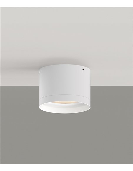 Plafón de techo Tech - ACB - Plafón LED técnico cilíndrico