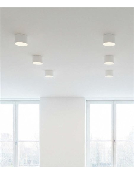 Plafón de techo Tech - ACB - Plafón LED técnico cilíndrico