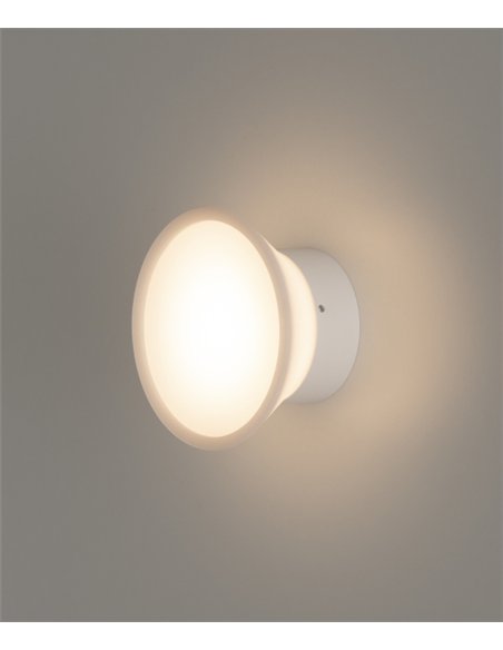 Lámpara de pared/techo Yes - ACB - Lámpara LED exterior redonda IP65
