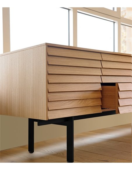 Aparador Sussex - Punt Mobles - Fabricado en madera de roble o nogal