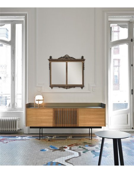 Aparador Stockholm - Punt Mobles - Mueble de madera, 180 cm