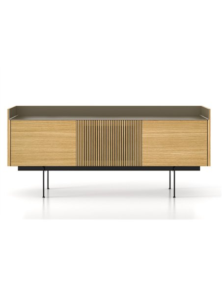 Aparador Stockholm - Punt Mobles - Mueble de madera, 180 cm
