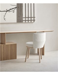 Escritorio Velasca - Punt Mobles - Mesa de diseño en madera para oficina y home office