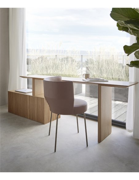 Escritorio Velasca - Punt Mobles - Mesa de diseño en madera para oficina y home office