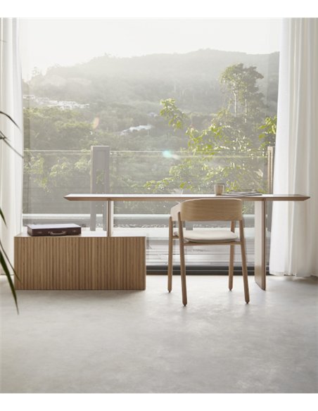 Escritorio Velasca - Punt Mobles - Mesa de diseño en madera para oficina y home office