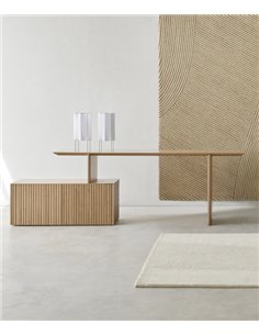 Escritorio Velasca - Punt Mobles - Mesa de diseño en madera para oficina y home office 2
