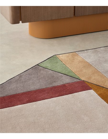 Alfombra Firenze - Punt Mobles - Diseño hecho a mano multicolor