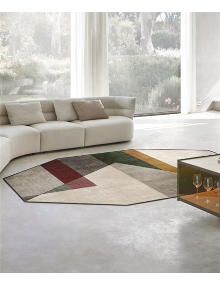 Alfombra Firenze - Punt Mobles - Diseño hecho a mano multicolor