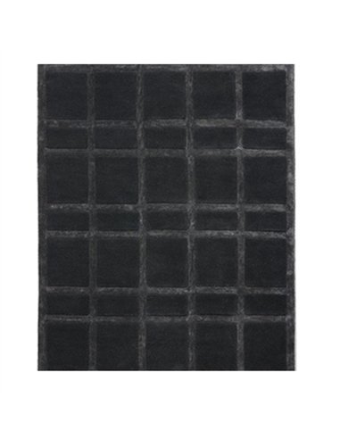 Alfombra Chicago Charcoal - Punt Mobles - Hecha a mano, 80% lana de Nueva Zelanda