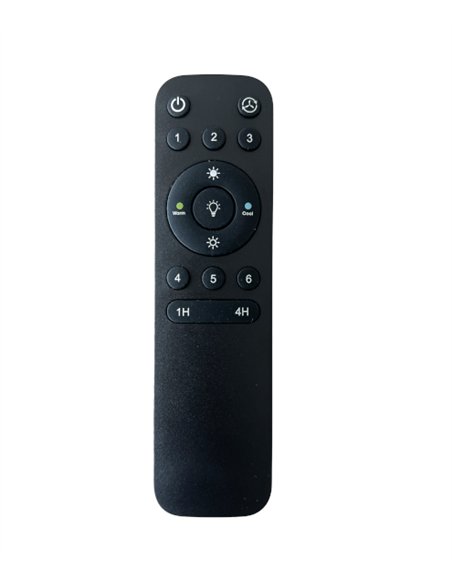 Ventilador de techo con luz Oria - ALG - Motor DC ultrasilencioso, 3 aspas y mando a distancia