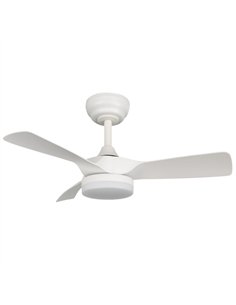 Ventilador de techo con luz Ter - ALG - Motor DC ultrasilencioso, 3 aspas y mando a distancia 2