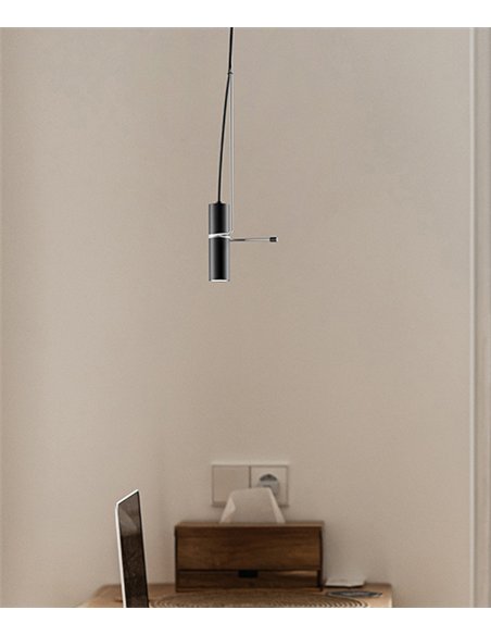 Lámpara colgante Hold - Luxcambra - Lámpara con tensor, luz directa