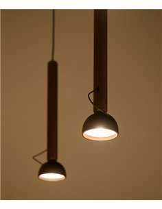 Lámpara colgante Berry S - B.lux - Diseño tubular moderno, cabezal magnético orientable