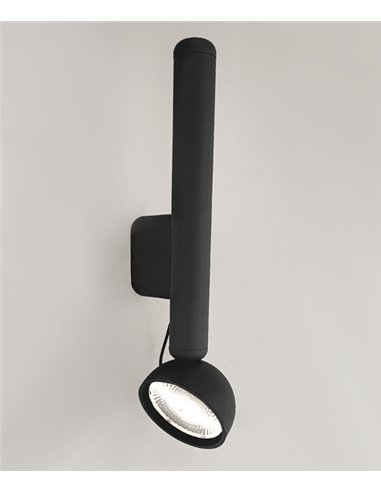 Aplique de pared Berry W - B.lux - Cabezal magnético orientable con luz focal
