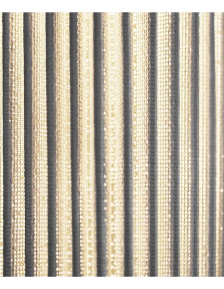 Lámpara colgante Núa - a-emotional light - Diseño vertical de malla metálica con textura decorativa