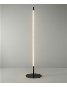 Lámpara de pie Solid F - B.lux - Diseño tubular vertical con óptica darklight y luz LED de confort