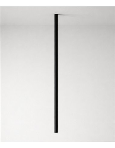 Lámpara de techo Solid C - B.lux - Tubular vertical de diseño industrial con óptica darklight