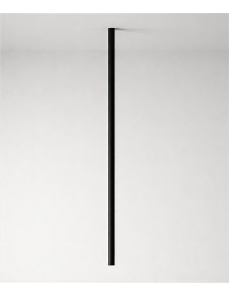 Lámpara de techo Solid C - B.lux - Tubular vertical de diseño industrial con óptica darklight
