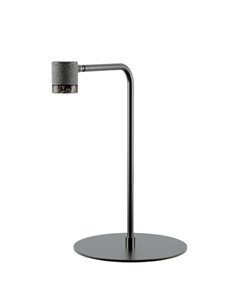 Lámpara de mesa Tea - Aromas - Cabezal orientable con detalle de mármol y regulador en cable 2