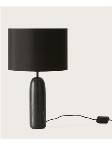 Lámpara de mesa Shin - Aromas - Diseño elegante de mármol y pantalla clásica