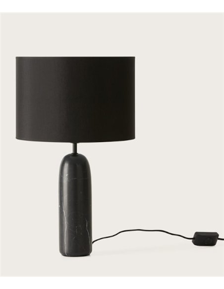 Lámpara de mesa Shin - Aromas - Diseño elegante de mármol y pantalla clásica