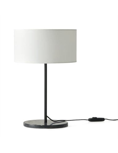 Lámpara de mesa Hedra - Aromas - Diseño clásico de mármol y luz regulable