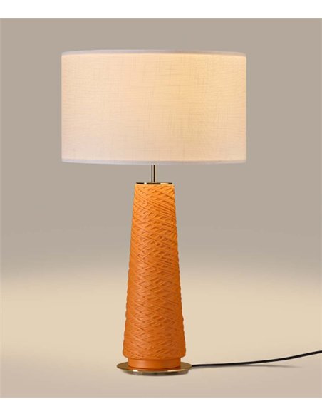 Lámpara de mesa Fill - Aromas - Diseño artesanal con base cerámica