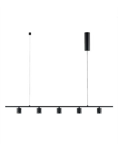 Lámpara colgante Tea - Aromas - Diseño lineal con 5 focos LED