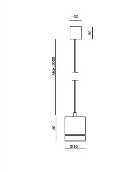 Lampara de techo Tea Individual– Aromas