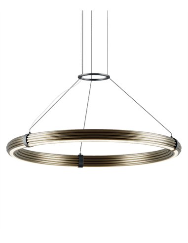 Lámpara colgante Elli - Aromas - Gran aro luminoso con LED regulable y diseño minimalista