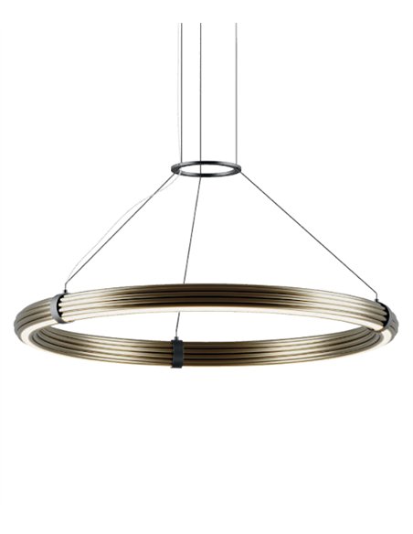Lámpara colgante Elli - Aromas - Gran aro luminoso con LED regulable y diseño minimalista