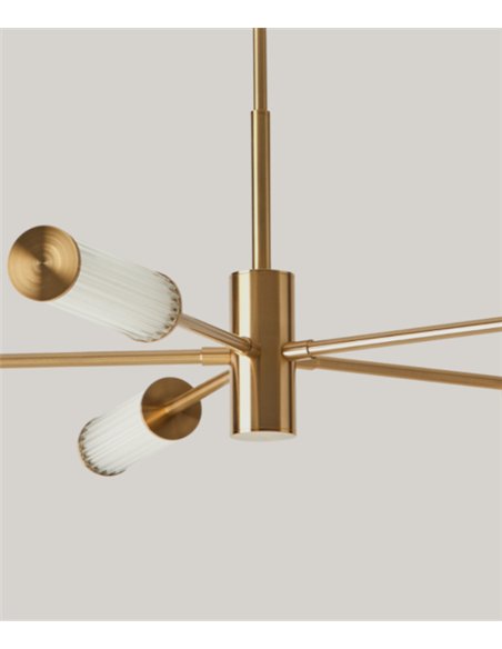 Lámpara colgante Ison - Aromas - Diseño geométrico de 5 luces