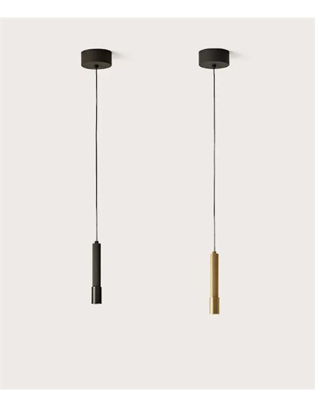 Lámpara de suspensión Ycro - Aromas - Cuerpo tubular decorativo con LED integrado